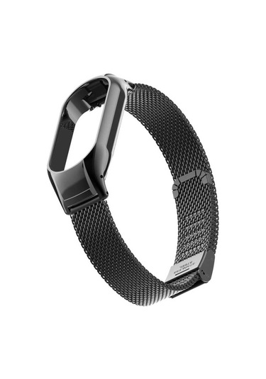 Mobilteam Xiaomi Mi Band 7 Uyumlu Krd-06 Metal Kordon-gümüş