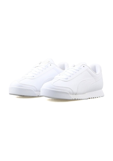 Puma 353572-21 Roma Basic Unisex Spor Ayakkabı - Açık Gri - Beyaz