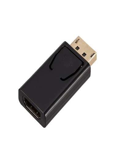Displayport'tan Hdmı Adaptörüne Mini Dönüştürücü Çevirici Video Ses Pc Dizüstü Projektör İçin