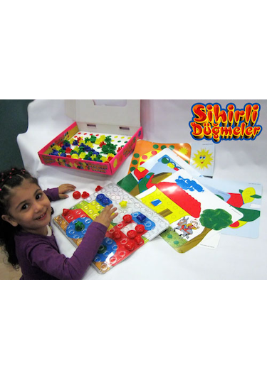 Matrax Oyuncak Sihirli Düğmeler 80 Parça