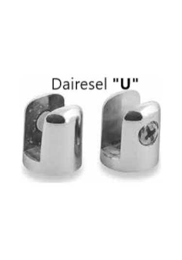 Vidalı Metal Raf Tutucu Cam, Etejer Tutucu