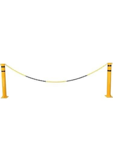 Force Chain 6 Mm 50 Mtr. Sarı Siyah Plastik Zincir