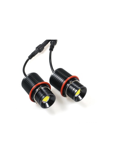 Symbee Bmw E39 E53 E60 İçin 40w 16 Smd Led Halo Halka Far Ampulü, 6500k Beyaz Işık, 1600lm