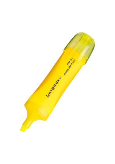 Serve Berry Fosforlu Kalem Neon Sarı Diğer
