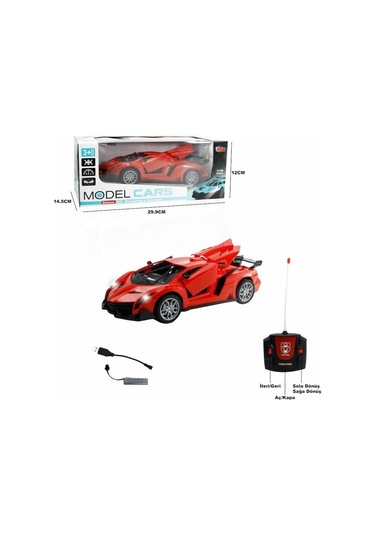 Xfg-789-104c Kumandalı Şarjlı 1:18 Kapı Ve Bagaj -vardem