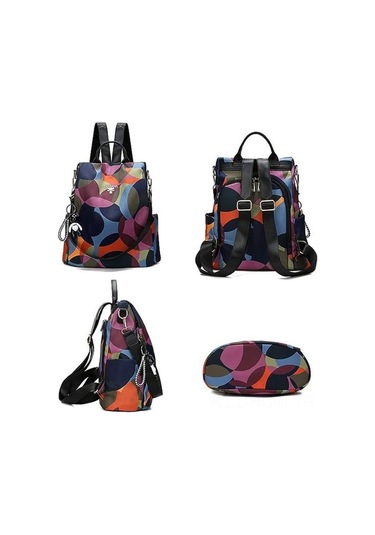 Yulong Yrchenglı Kadın Naylon Hırsızlığa Karşı Dayanıklı Sırt Çok Renkli