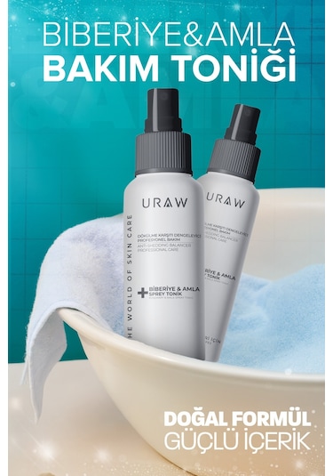 Uraw Biberiye & Amla Özlü Yenileyici Saç Toniği 125 ML