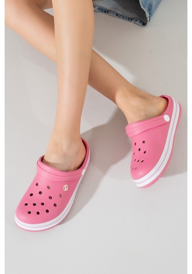Carlaverde Doktor Hemşire Aşcı Havuz Günlük Comfort Terlik 5001 Fusya Fuşya