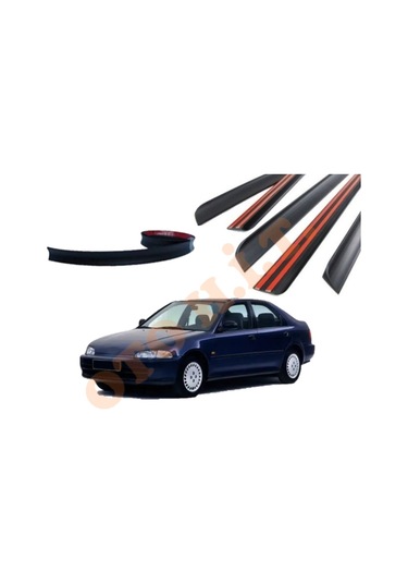 Honda Civic Eg Kasa Uyumlu Bagaj Üstü Spoiler Mat Siyah