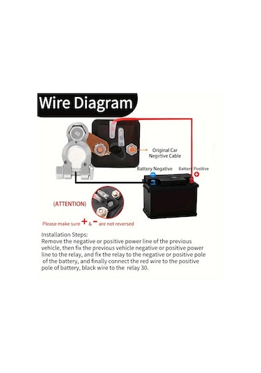 Elmpaly 200a 12vdc Agir Tip Uzaktan Kumandali Araç Akim Kesici Anahtari Çift Kumanda Bakir Kontakli 12v Tüm Araçlar Için