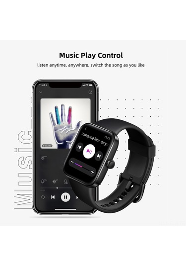 Xindoker 1.69" Dokunmatik Ekranlı Su Geçirmez BT5.1 Akıllı Saat (İthalatçı Garantili)