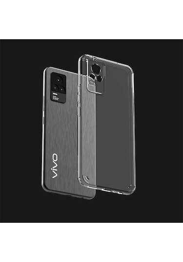 Zore Vivo V21 Kılıf Msra Coss Kapak - Renksiz Renksiz