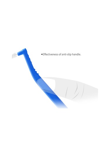 Mufunye Asus Diş Arası Fırçaları: 20'li Paket, Çeşitli Boyutlar Ve Renkler, Hassas Diş Eti Bakımı İçin Uzun Saplı Ve Açılı Başlık