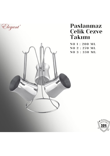 Prizma Cezve Takımı