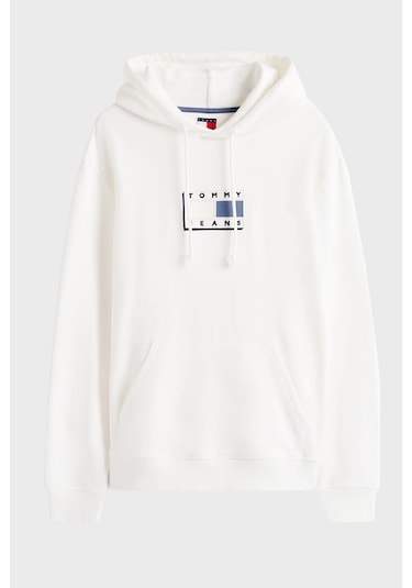 Tommy Jeans Erkek Sweat Dm0dm21623 Ybl Beyaz Beyaz Tommy Jeans Erkek Sweat Dm0dm21623 Ybl Beyaz Beyaz