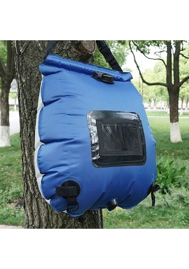 Prestigegoods 20l Aotu At6628 Taşınabilir Güneş Duşu Kapasite 430g Siyah Siyah