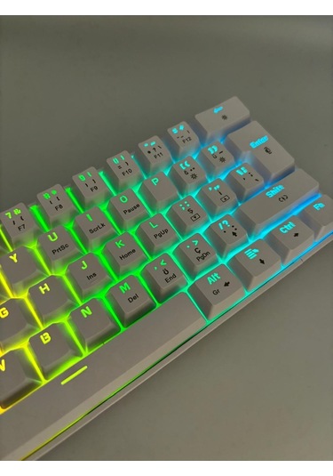 Renkli Işıklı Rgb Klavye