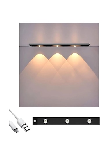 Helios Opto 10 W Sensörlü Bant Armatür Dolap İçi Slim Cabinet