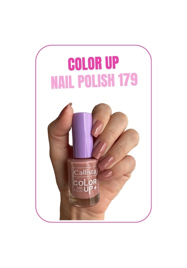 Callista Color Up Nail Polish Oje 179 Mauving On- Nude