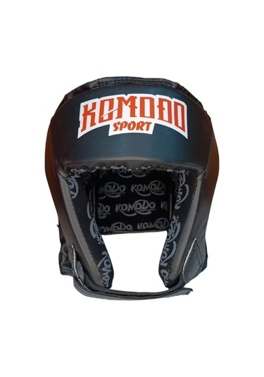 Komodo Sportkick Boks Kaskı/muay Thai Kaskı/boks Kaskı Kbks6001 Siyah