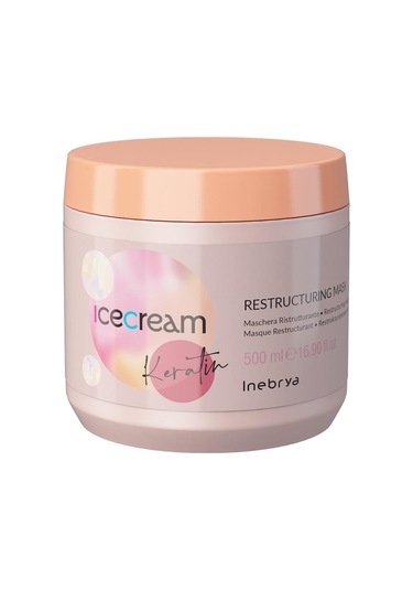 Inebrya Ice Cream Keratin Yeniden Yapilandirici Maske 500 Ml