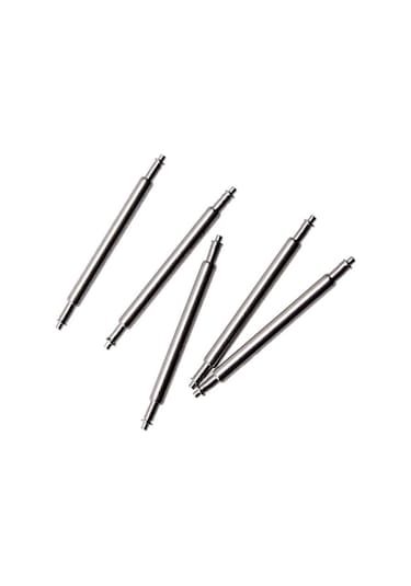 Koodmax 50 Adet Paslanmaz Çelik Yaylı Kol Saati Kordon Pimi Susta - 1.3mm 10mm