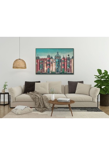 Nova Puzzle - 2000 Parça Puzzle - Sihirli Kitaplar Ülkesi