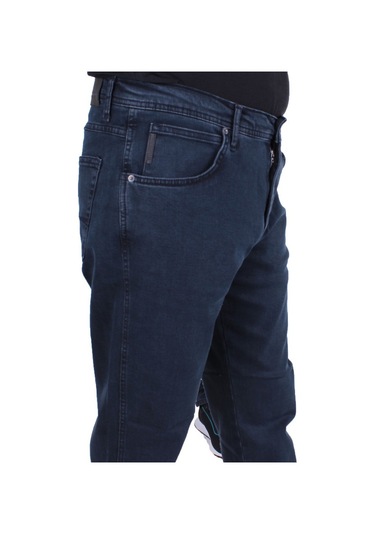 Twister Vegas 132-311 Lacivert Yüksek Bel Rahat Paça Erkek Jeans Pantolon Lacivert