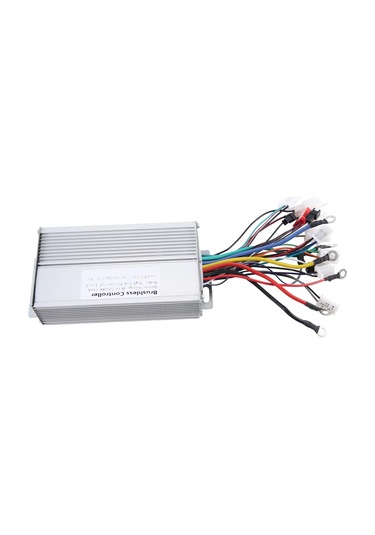 Xindoker Gümüş Renkli 12 Borulu Çift Modlu Elektrikli Cihaz - 48v-72v 1000w-1500w Hızlı Sürekli Motor Gümüş