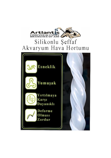 Silikonlu Şeffaf Akvaryum Hava Hortumu 3 M İç Çap 4 MM Dış Çap 6 MM Deney Fıskiye Kauçuk Hortum Yağ Hava Pompa Borusu