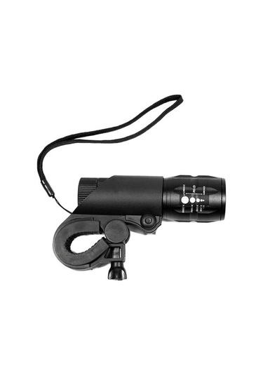 Ulzyvf Createtech Tutucu Torch Siyah Ma Led Klip-siyah Kelepçe Işık Gidon Feneri El Dağı Bisiklet Bisiklet Ei Siyah Siyah