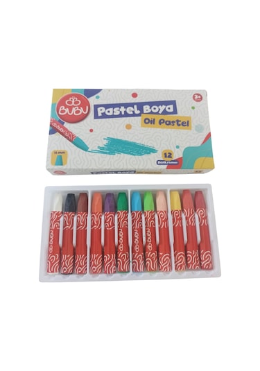 Bu-bu Pastel Boya 12 Renk