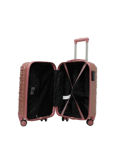 Lumberjack Lugano -k Abs 5fx Pudra Unisex Küçük Boy Valiz 000000000101972755 Pembe