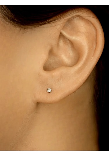 Markiz Tekli Gümüş Küpe, Tek Küpe, Puset, Çivi Küpeler 18474457 Gümüş