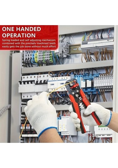 Fastbuy Heavy Duty Otoomatik Tel Soyucu 24 10 Awg 0 2 6mm² Anti Kaygı Tutamak