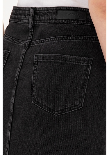 U.s. Polo Assn. Kadın Siyah Etek Jean 50295993-dn0027 Siyah -