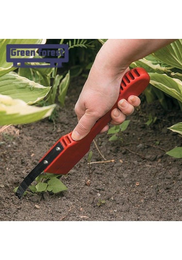 Lebihmurah 4951 Yeşil Orman Aracı Korozyona Dirençli Keskin Bıçak Sökücü