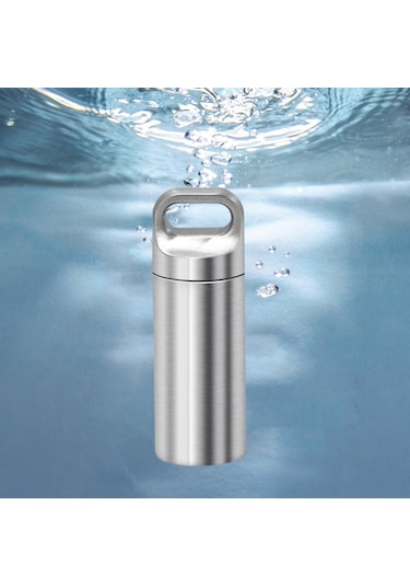 Dolıty Seyahat Açık Için Hap Tutucular Su Geçirmez M Gümüş