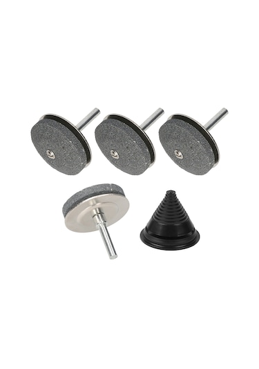 Singree Bahçe Aletleri İçin Pratik Ve Dayanıklı 4 Lü Bileme Taşı Seti, Abs Dengeleyici İle Güvenli Kullanım