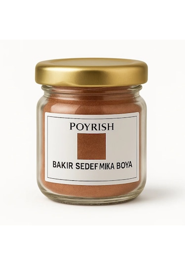 Bakır Sedef Mika Boya 50 Gr. Çok Renkli