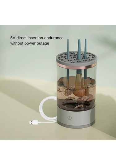 Kawehiop Kullanımı Kolay Makyaj Fırçası Temizleyici Çabuk