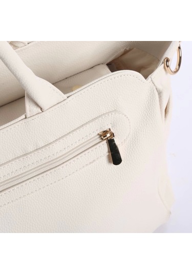 M&y Juno Deri Anne Bebek Bakım Çantası 7281 Krem