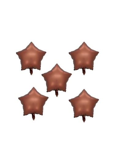 Yıldız Folyo Balon Karamel 18 Inc Çok Renkli