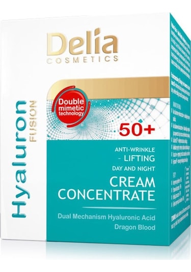 Delia 50+ Yaş Kırışıklık Karşıtı Gece ve Gündüz Kremi 50 ML