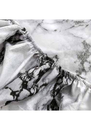 Novahub Kahverengi Yatak Örtüsü Yastık Kılıfı - Elastik Bantlı Çarşaf Yastık Kılıfı - Muti Boyut Polyester Kahverengi