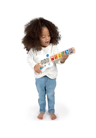 Hape Strum Along Songs Magic Touch - Dokunmatik Ahşap  Gitar