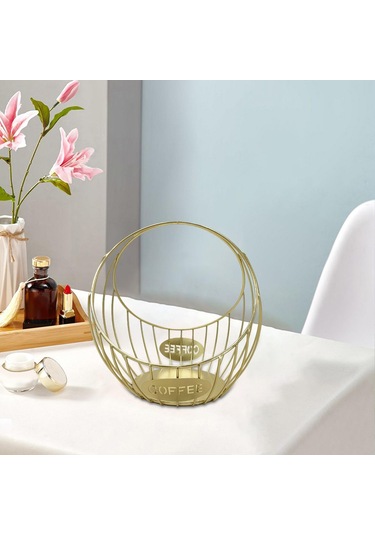 Suntek Mutfak Cafe Gold Için Demir Kahve Kapsül Tutucu Kahve