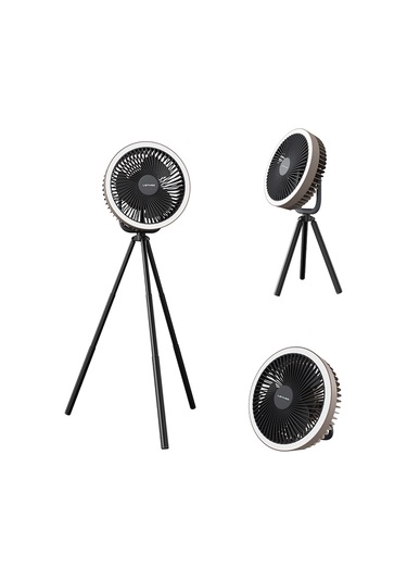 Lenyes Lhf11 Led Işıklı 4 Kademeli Çok Fonksiyonlu Soğutucu Fan Beyaz