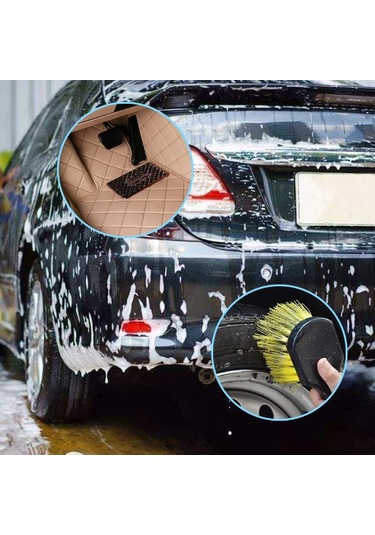 Sarı Jant Temizleme Fırçası