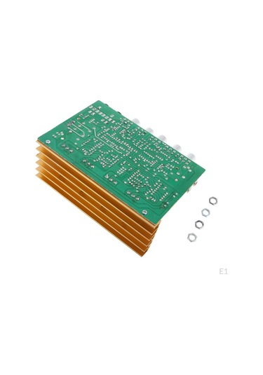 Evrensel 2 Kanal + Stereo Güç Amplifikatörü Kurulu Hoparlör Modülleri Araba Ev Ses İçin Düğmeli